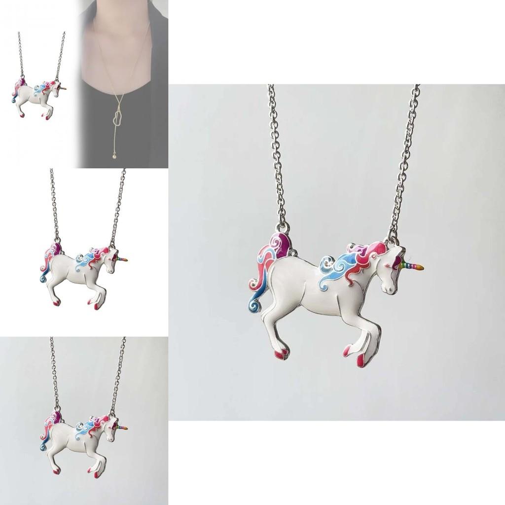 Animal Pendant Necklace With Oil Drip Finish For Women Fashion Accessory