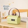 Large Capacity Password Savings Box Cartoon Design Cartoon Change Jar  Figurine