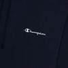 Champion Long Sleeve Fleece Hoodie with Embroidered Script Size Size L Men's Logo, C3-YS151Z, Navy,