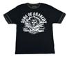 Sons of Anarchy Pánské Redwood Originals Reaper Grafické Černé Tričko Nové Střední