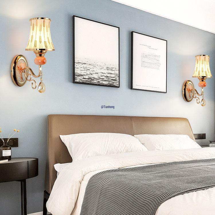 Applique Murale Moderne Chaleureuse pour Chambre à Coucher, Salon, Salle à Manger et Escalier