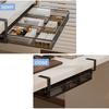 Storage Retrofit Clamp No Drilling Storage Rack Under Sliding Office Small Small Item Large Can Be Installed On the Tabletop Easy Installation