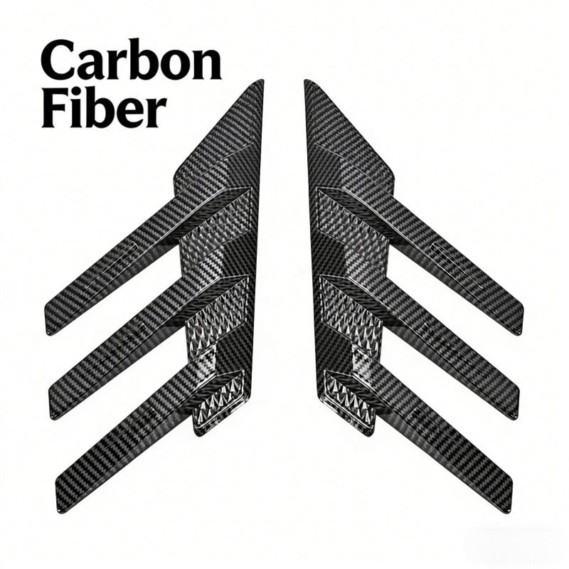 Car Rear Window Sunshade Trim, Racing-style DIY Decal, Self-adhesive Body Modification Sunshade Exterior Accessory
