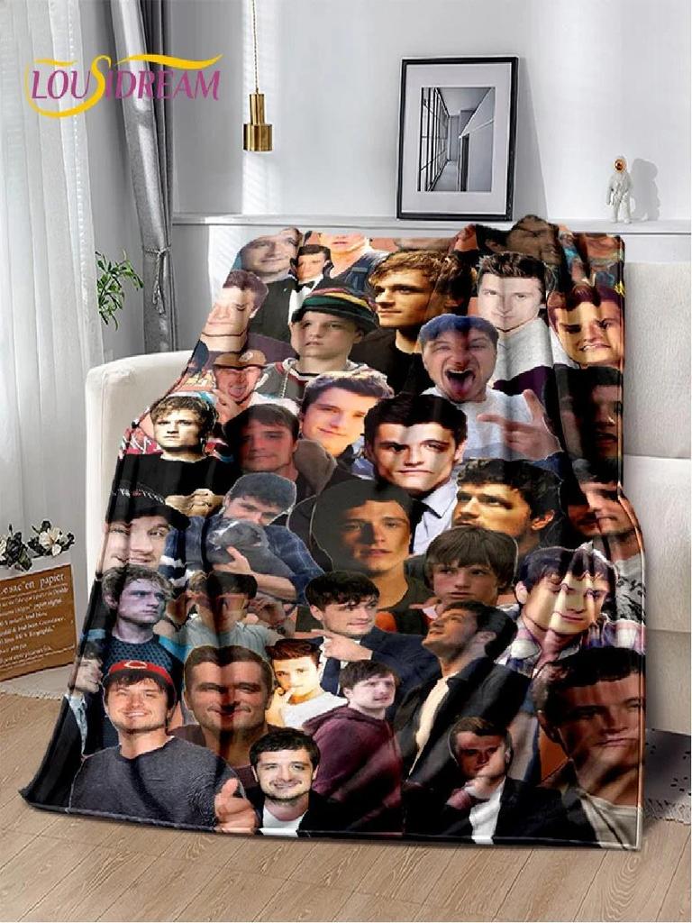 Weiche D Flanell-Kuscheldecke Bequeme Picknick-Schlafzimmer-Abdeckung Perfekt für Kinder und Erwachsene Verleiht jedem Zuhause Stil