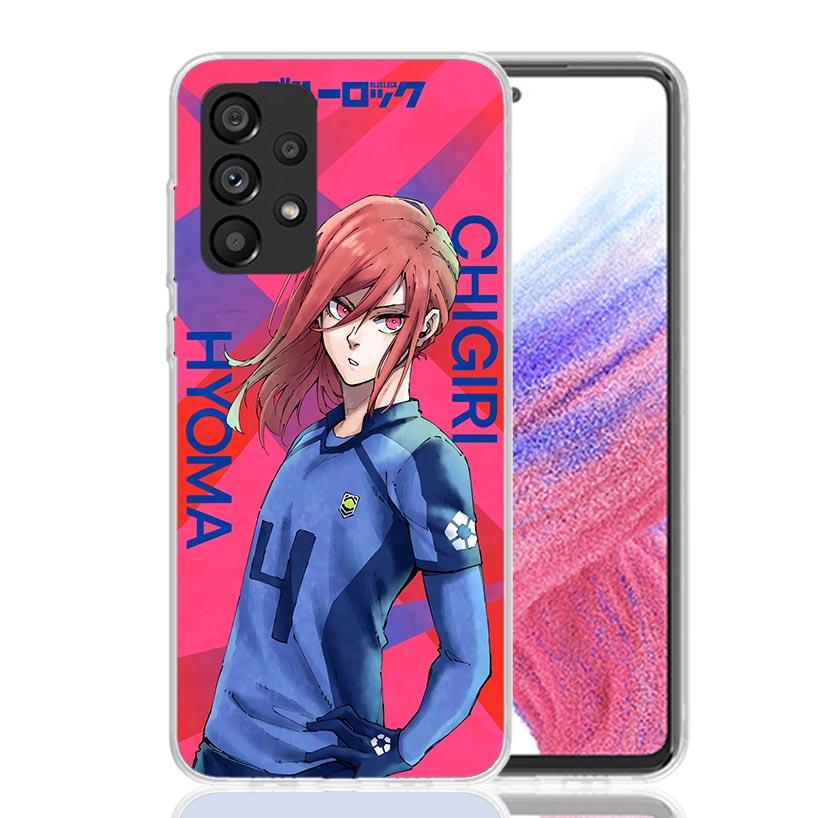 Hot Anime Blue Lock Phone Case For Samsung Galaxy A17 A16 A14 A15 A13 A57 A56 A54 A55 A53 A37 A36 A34 A35 A33 A26 A24 A25 A23 Ga