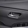 For Nissan Sentra -2024 Carbon Fiber Inner Door Handle Bowl Cover Trim 4pcs