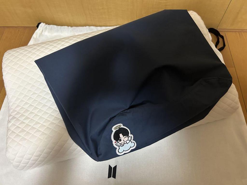 [USED] BTS Artist Made Jin GOOD DAY Angel Pillow ()
