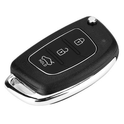 Flip 3 Taste Remote Key Fob Fall Shell Abdeckung Fit Für Hyundai Santa Fe (ix45) 20132014