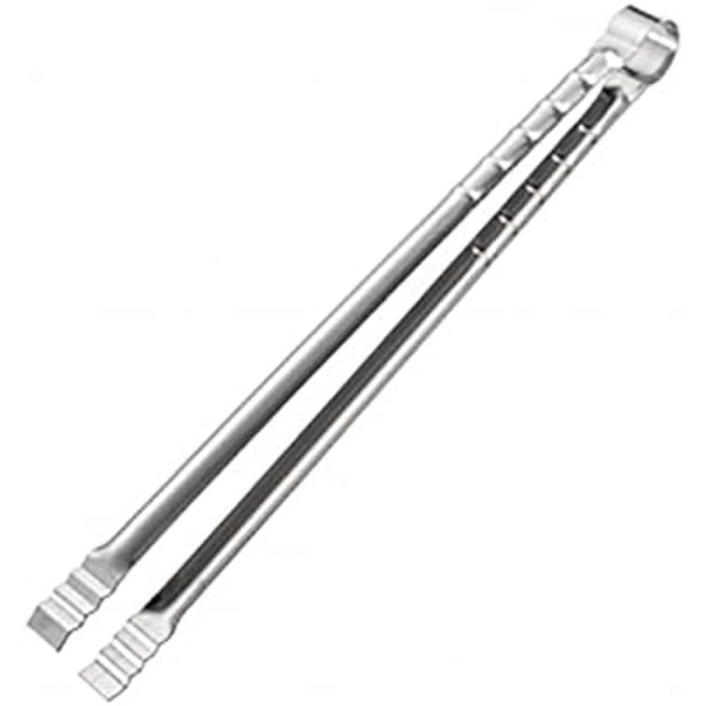 

17,7-дюймовые сверхдлинные щипцы для гриля, зажим для еды, угольные щипцы для барбекю, инструменты для приготовления пищи на гриле, кухня для дома и улицы серебряный