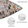Banksy Pop Art Graffiti Square Pillowcase Polyester Linen Velvet Pattern Decorative Pillow Case Home Cushion Cover 18"