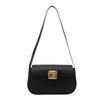 Retro Small Square Bag Simple Versatile Daily Commute Single Shoulder Underarm Bag