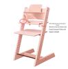 Compatible Children's Solid Wood High Chair Tray & Guard Rail for STOKKE Tripp Trapp, Eco-Friendly, Matches Original Design