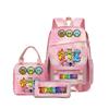 Rhythm Box Backpack Student School Bag Middle College Student Simple Outdoor Travel Backpack D