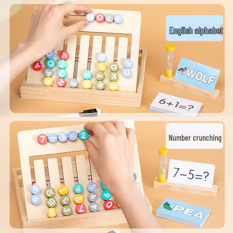 Kindergarten Alphabet & Number Learning Box: Early Education Toy for Children