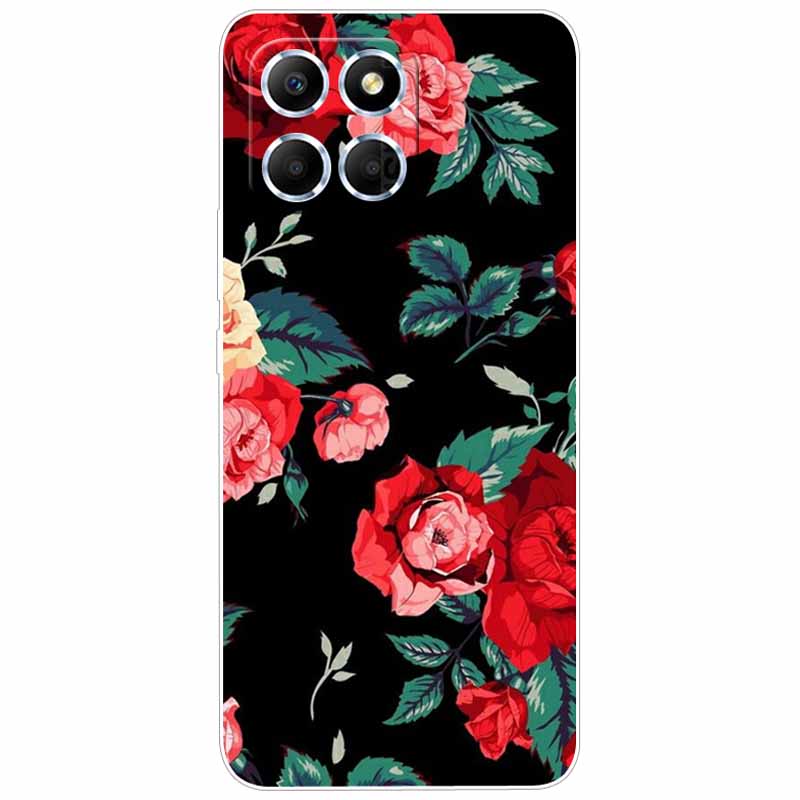 Soft Case For Honor X6 2022 Covers Para Silicon Print Marble TPU Clear Phone Coque for Huawei Honor X6 4G Transparent Bumper X 6