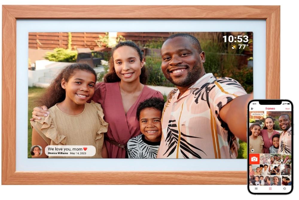 Cyfrowa Ramka na zdjęcia FRAMEO Wi-Fi Ekran dotykowy IPS 21,5” 32GB Denver PFF-2162LW, Denver