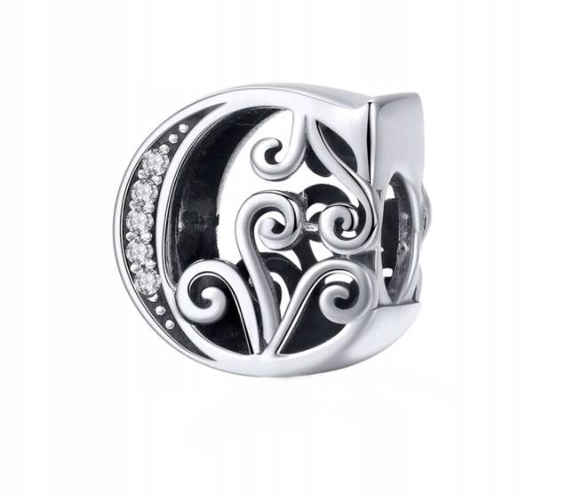 Charms Do Pandora Zawieszka Charms Litera C Srebro 925