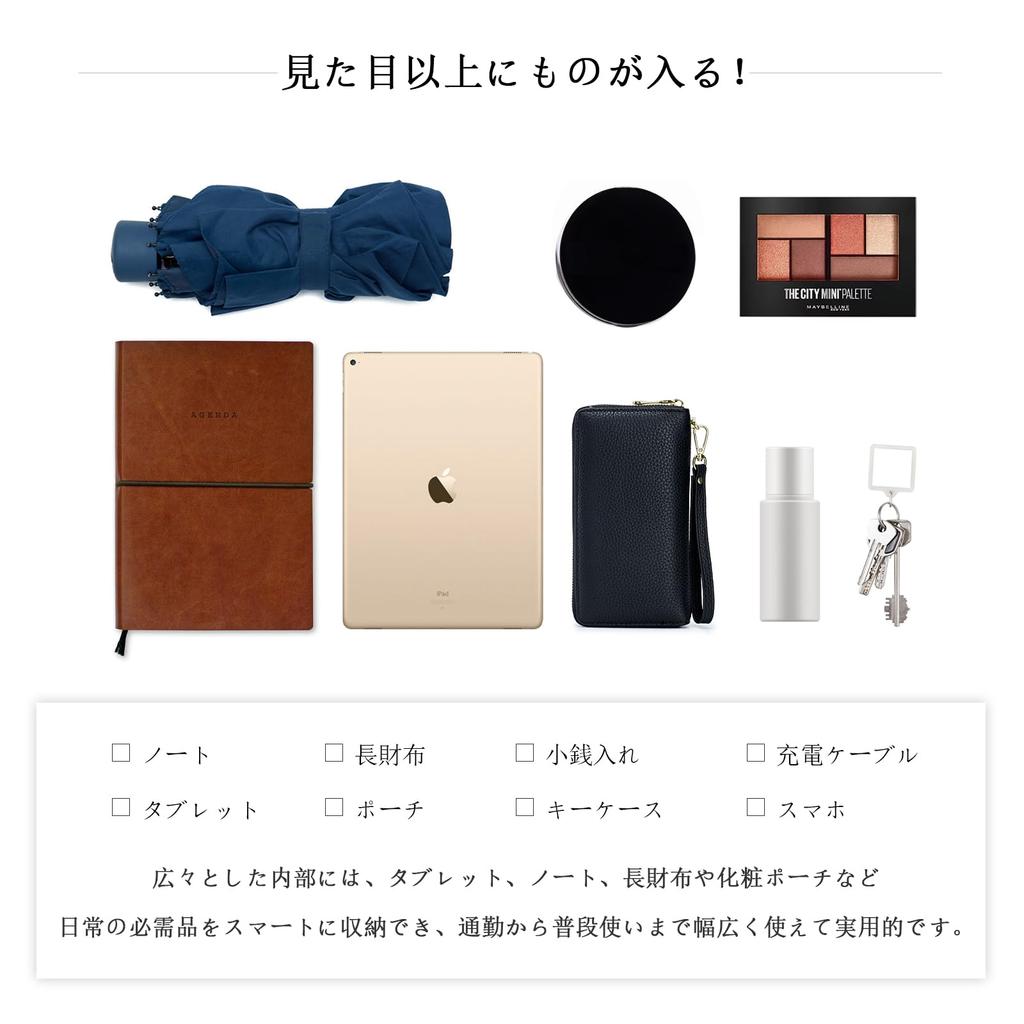 Genuine Leather Shoulder Bag for Crossbody With Zipper Large Commuting [MFFOR] Women, 2-way, Bag, Handbag, Crossbody, Shoulder, Handbag, Pocket,