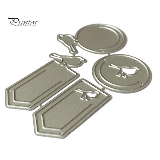 

Трафарет для резки птиц, DIY ремесло, скрапбук, тиснение, шаблон для изготовления карт серебряный