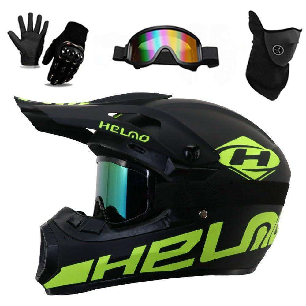 

Casque IntéGral de Moto éLectrique Pour Jeunes Adultes off-Road S