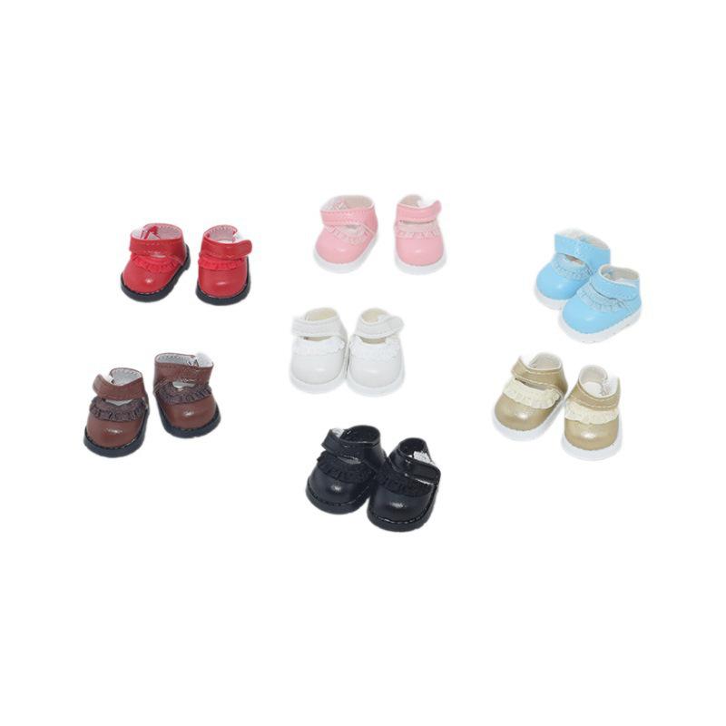 10cm Cotton Doll Shoes, 17cm Plush Pendant, 8-inch Doll Accessories, Dress-Up Toy Shoes