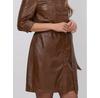Платье FAN LEATHER