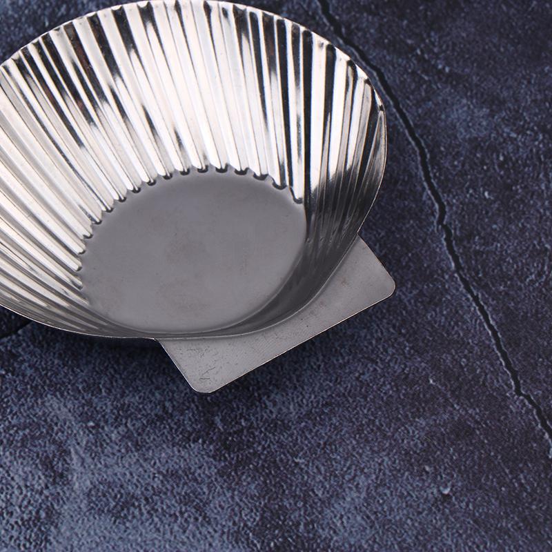 1/2Pcs Multifunctional Stainless Steel Oyster Dishes Grillable Baked Clams Scallop Seafood Oysters Grilling Pan Reusable