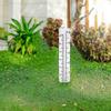 Plastic Graduated Test Tube Garden Plastic Measuring Device Rainwater Collector Outdoor Test Tube