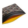 Goyard Saint-Sulpice Geometric Pattern Printed Color Block Canvas And Calfskin Card Holder Unisex Card Holder Color-1 Color-2 Color-3 STSULPPMLTY