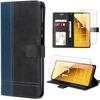 Case for Xiaomi Redmi Note 13 5G - eFConnection - Navy Blue - Shockproof - Faux Leather - Card Holder