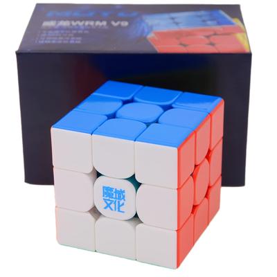 Bucubke Moyu WeiLong WRM V9 MagLev UV 3x3 2023 Stickerless Magic Cube WeiLong V9 Magnetic Levitation Ball Core UV Puzzle Magic WeiLong V9 Ball Core UV