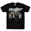 Skillet Členský Koncertní Turné Černá 100% Bavlna Tričko Pánská Trička Horní Tričko Tričko Top Unisex