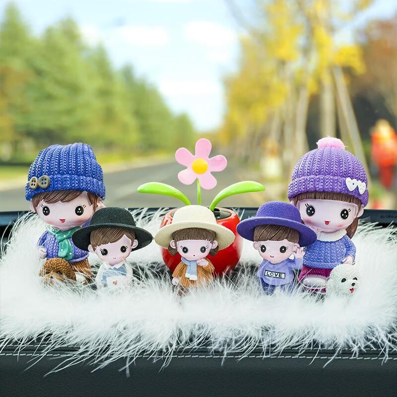JINGRUIXIANG Car Doll Couple Ornament