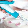 Decorating Pen Set Cake Decorating Set with Reusable Stainless Steel Nozzles, Chocolate and Icing Piping Bags,
