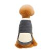 New Pet Clothes Round Neck with Pocket Dog Fleece Warm Micro-elastic Magic Dou Teddy Dog Clothes Factory Manufacturer