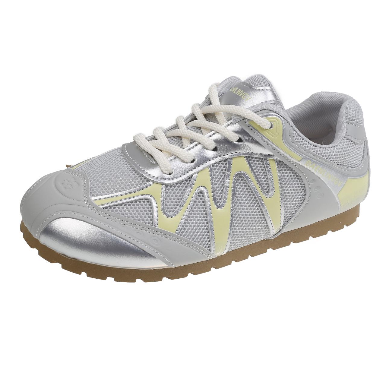 

Platform-soled German training shoes women s 2025 autumn and winter new inner height increase versatile mesh breathable Forrest Gump shoes casu 40