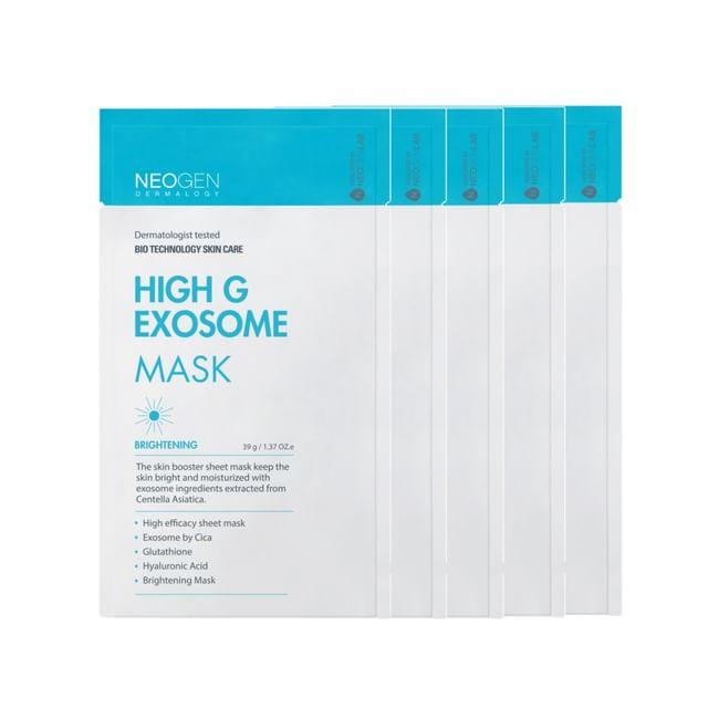 NEOGEN - Dermalogy High G Exosome Mask Bundle Set 39g x 5 sheets