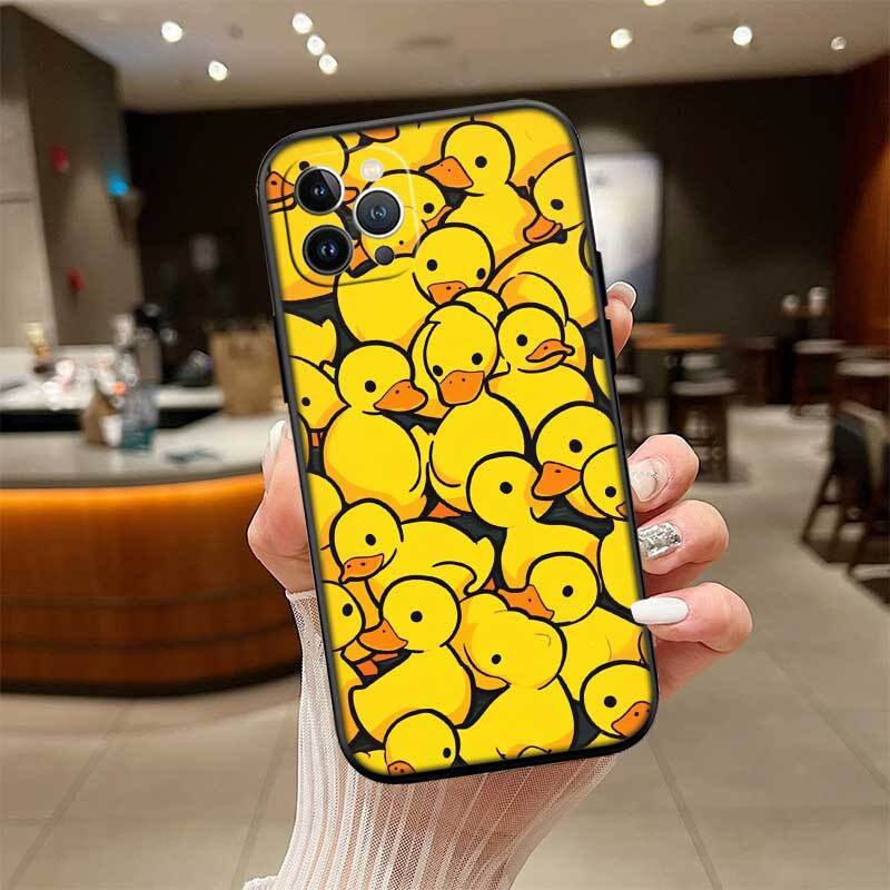 DUCK Cartoon Phone Case for Redmi Note 12 12S 12C 13 13C 13R 14 14S 14R 14C 11A 13X A3 A3X A4 A5 Pro Max Plus