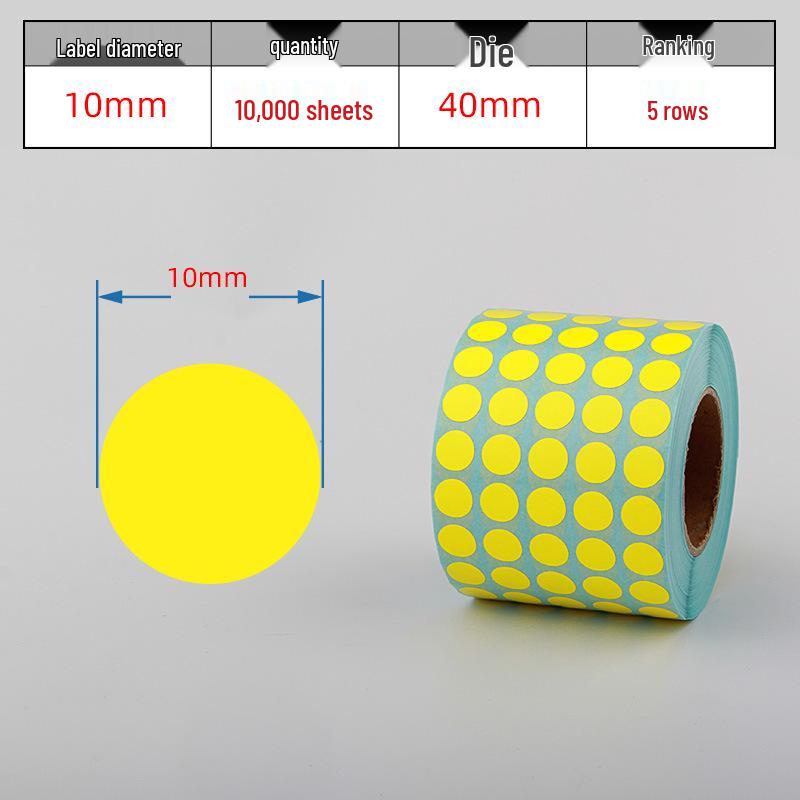Waterproof Adhesive Thermal Barcode Stickers - Various Sizes