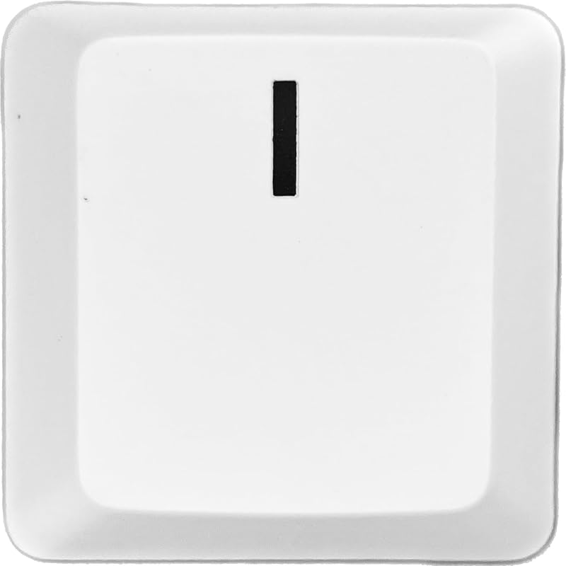 

logitech G913/G913TKL/G915 replacement keycaps [Sold as 1 piece] (Light-emitting compatible) [BERGBUCH] (I, White)