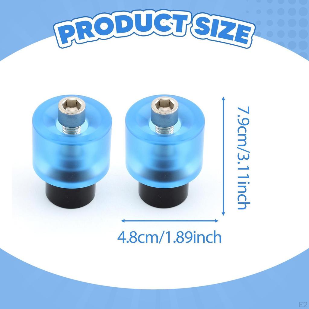 Aluminum Alloy Motorcycle Guard Ball Collision Protector, Easy to Install Use Sturdy