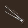 304 Stainless Steel Barbecue Clip Grill Tongs Meat Cooking Utensils BBQ Baking Silver Kitchen Accessories Camping Supplies 1PC