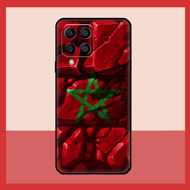Morocco Flag Case For Samsung Galaxy M31 M21 M13 M33 M53 M15 M35 M55 M16 M36 M56 M12 M32 M52 M14 M34 M54