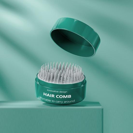 Yousheng Vzduchový polštářový hřeben Opakovaně použitelný Antistatický kartáč na vlasy Jednoklíčové samočištění Masáž pokožky hlavy Přenosný Dámský kadeřnický masážní hřeben Domácí potřeby