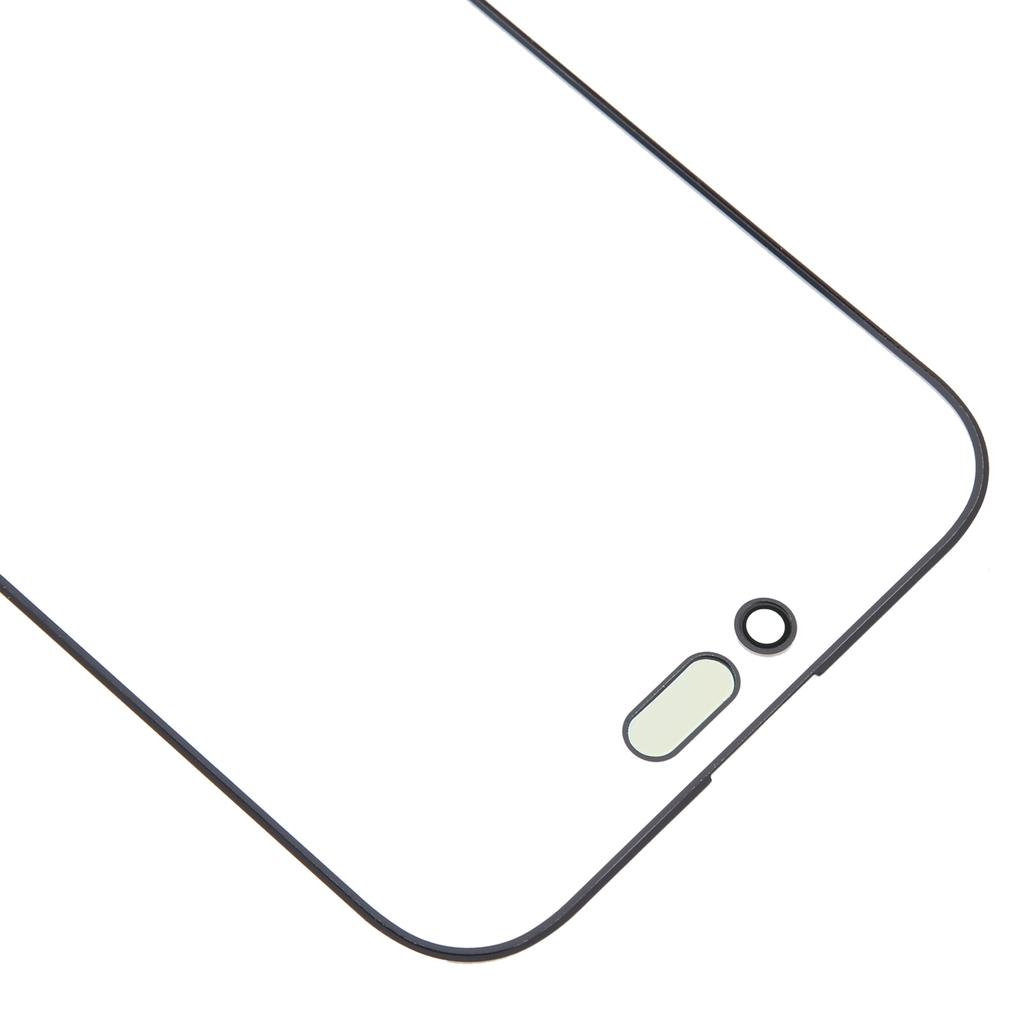 Pro iPhone 16 Pro Sklo předního displeje Čočka+OCA Lepidlo Náhradní díly (Bez loga)