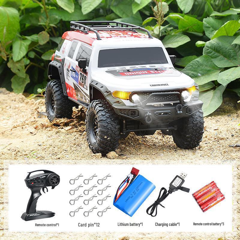 1:10 Scale Four-Wheel Drive Big Foot Off-Road Rock Crawler RC Car