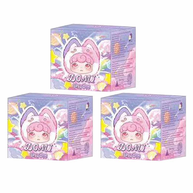 Domi Splice World Vinyl Plush Cartoon Cute Backpack Pendant Doll Mixed Color Keychain Toy Gift Surprise Box