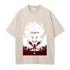 Anime Black Clover Asta Printed Tee Men Women Washed Cotton T-shirts Short Sleeve Vintage T Shirt Harajuku Male Oversized Tshirt