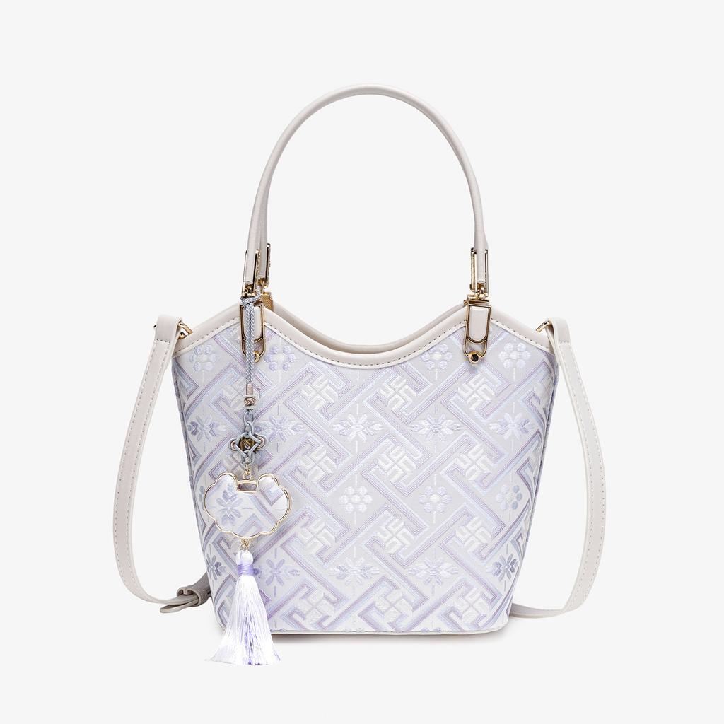 Guofeng Women's Bag Women's Bag Vegetable Basket Bag Women's Hand Shoulder Messenger Bag Small Bag