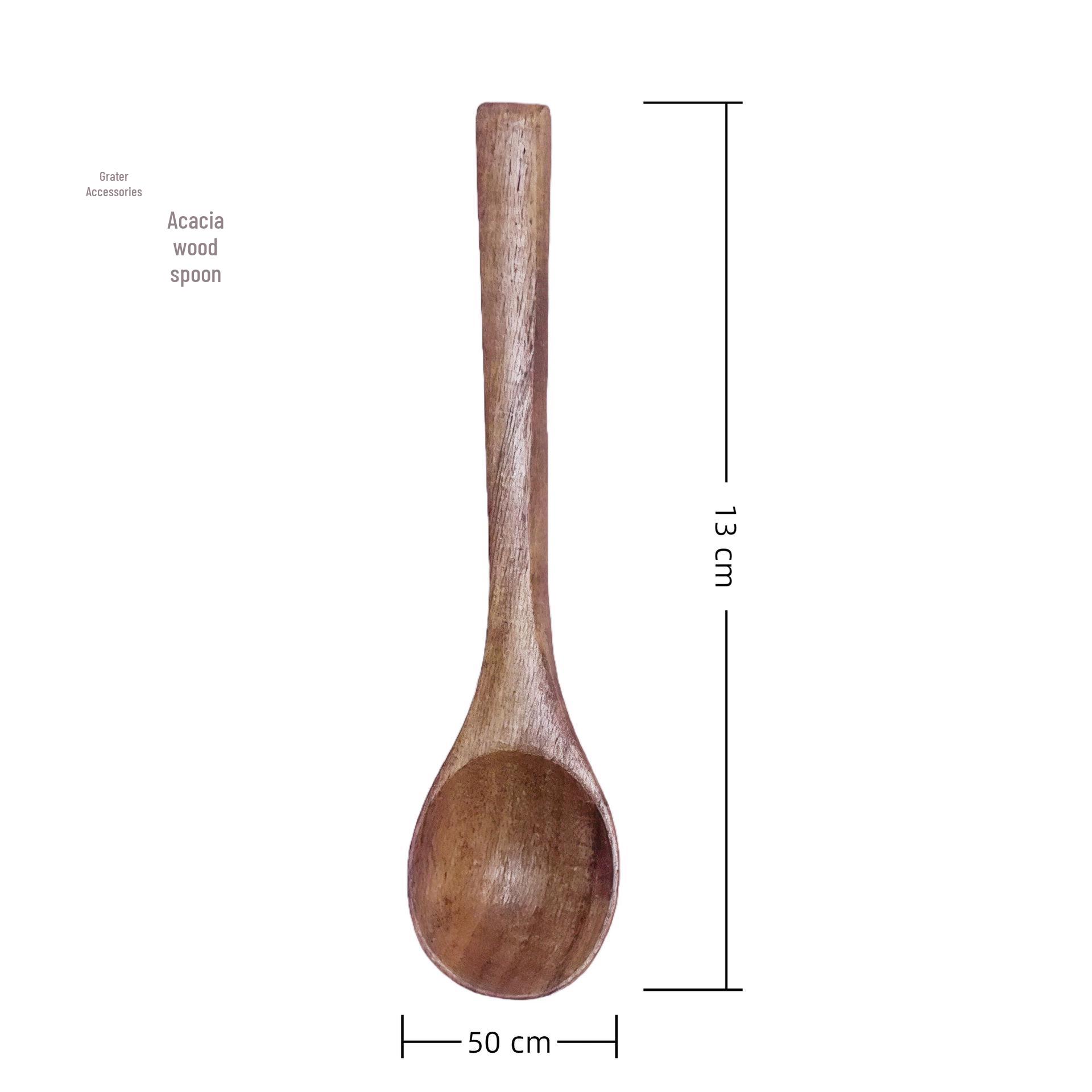 

Acacia Wood Pepper Grinder with Stainless Steel Ring for Black Pepper, Sichuan Pepper, and Sea Salt.